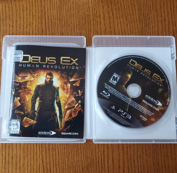 PS3 Deux Ex Human Revolution Game